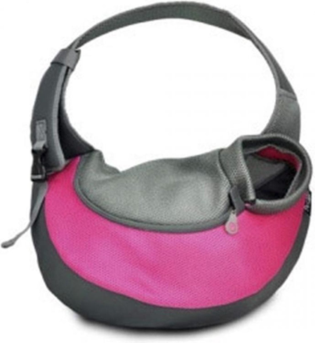 Ebi Draagzak sarah crazy paws nylon Roze S - 25x15