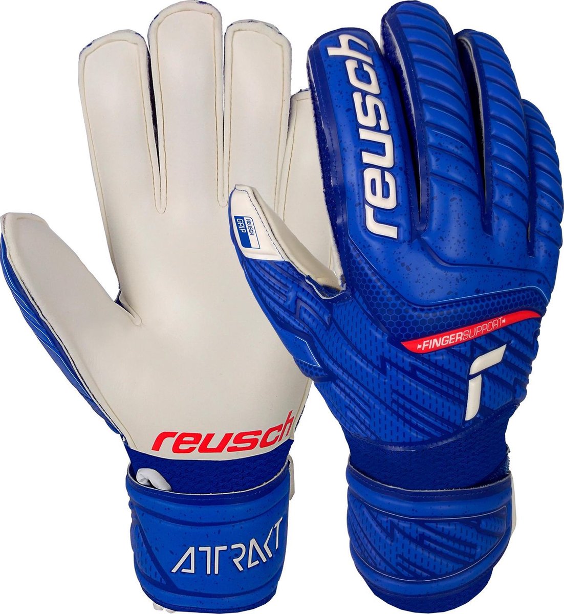 Reusch Keepershandschoenen - Maat 7.5 Kinderen - blauw/wit/rood