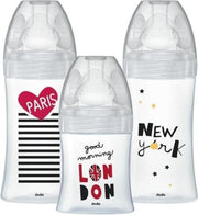DODIE Set van 3 City-babyflessen