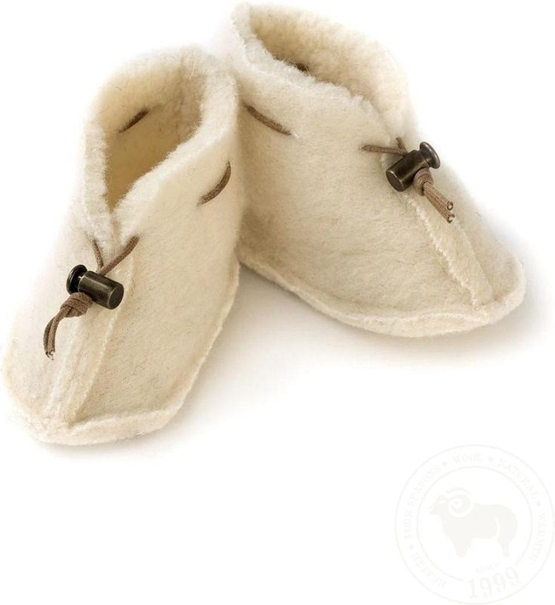 Alwero Emo babyslof naturel - 100% wol - M