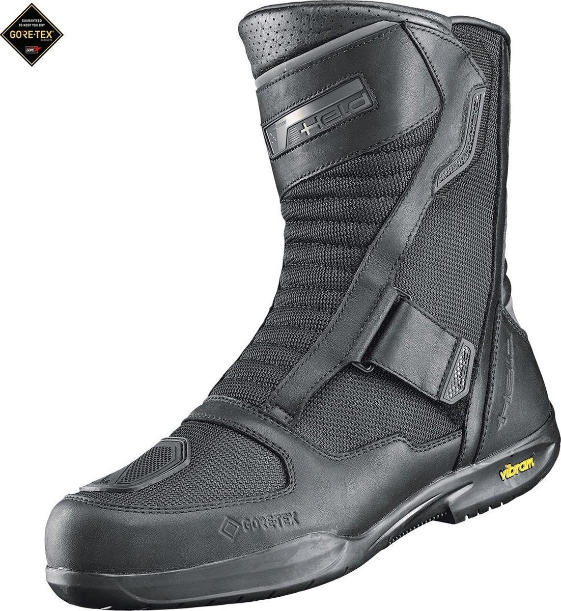 Held Segrino GTX Black Motorcycle Boots 45