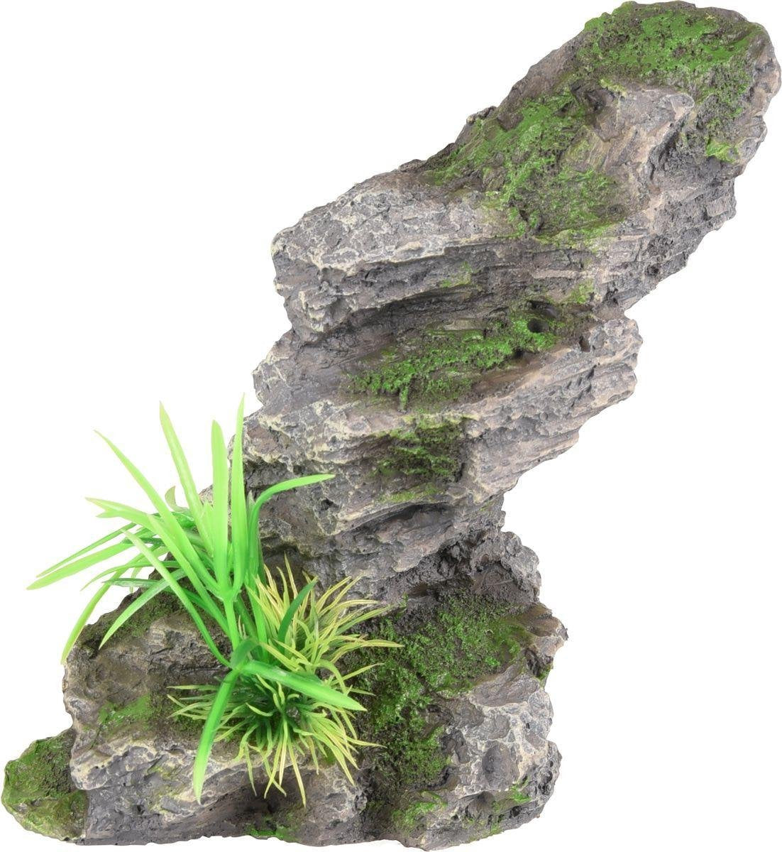 Aquarium Lapis Stenen Grijs - Grijs - 15 x 10 x 14 cm