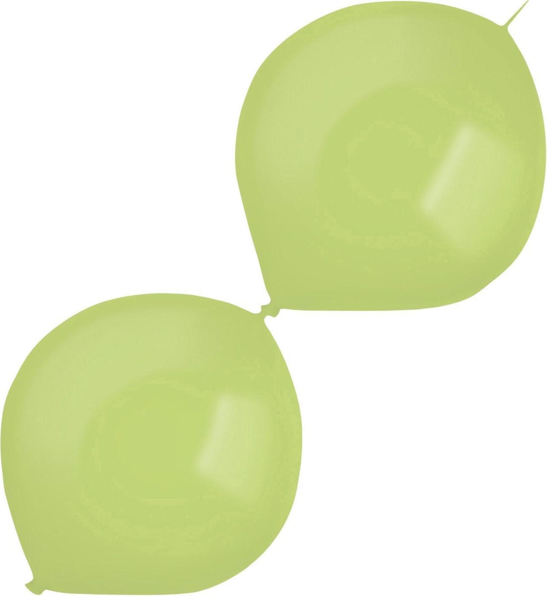 Amscan Slingerballonnen 30 Cm Latex Lichtgroen 50 Stuks