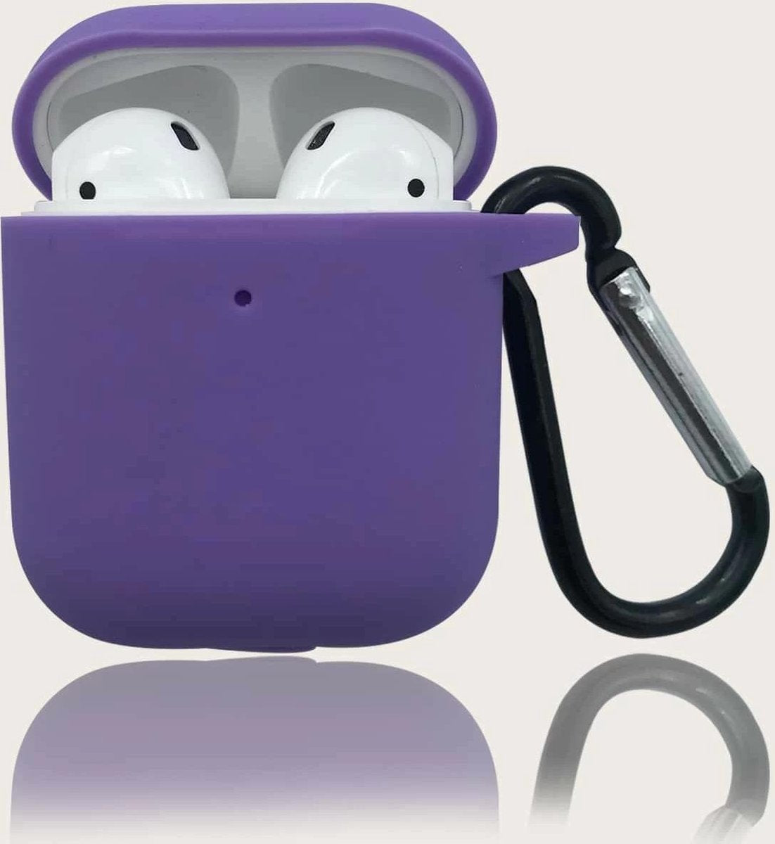 Paars  Case for Airpods/ beschermhoes voor Airpods