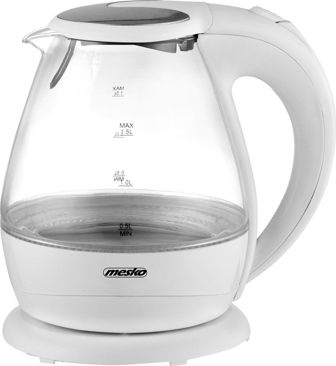 Mesko MS 1245 - Waterkoker -  Led verlichting - 1.5 L