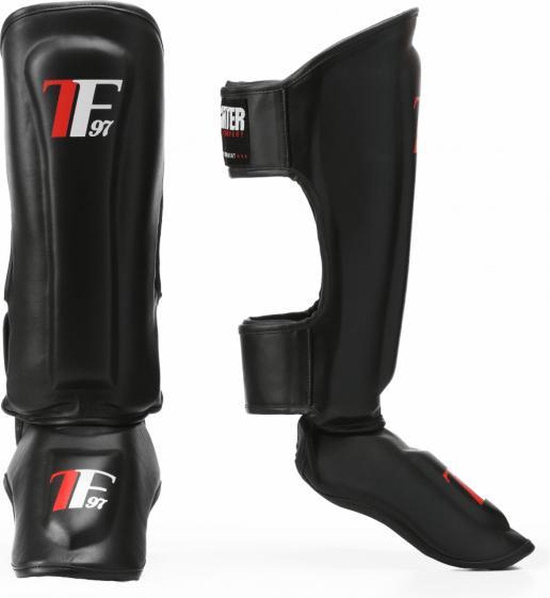 Topfighter Scheenbescherming Elite Zwart Extra Large