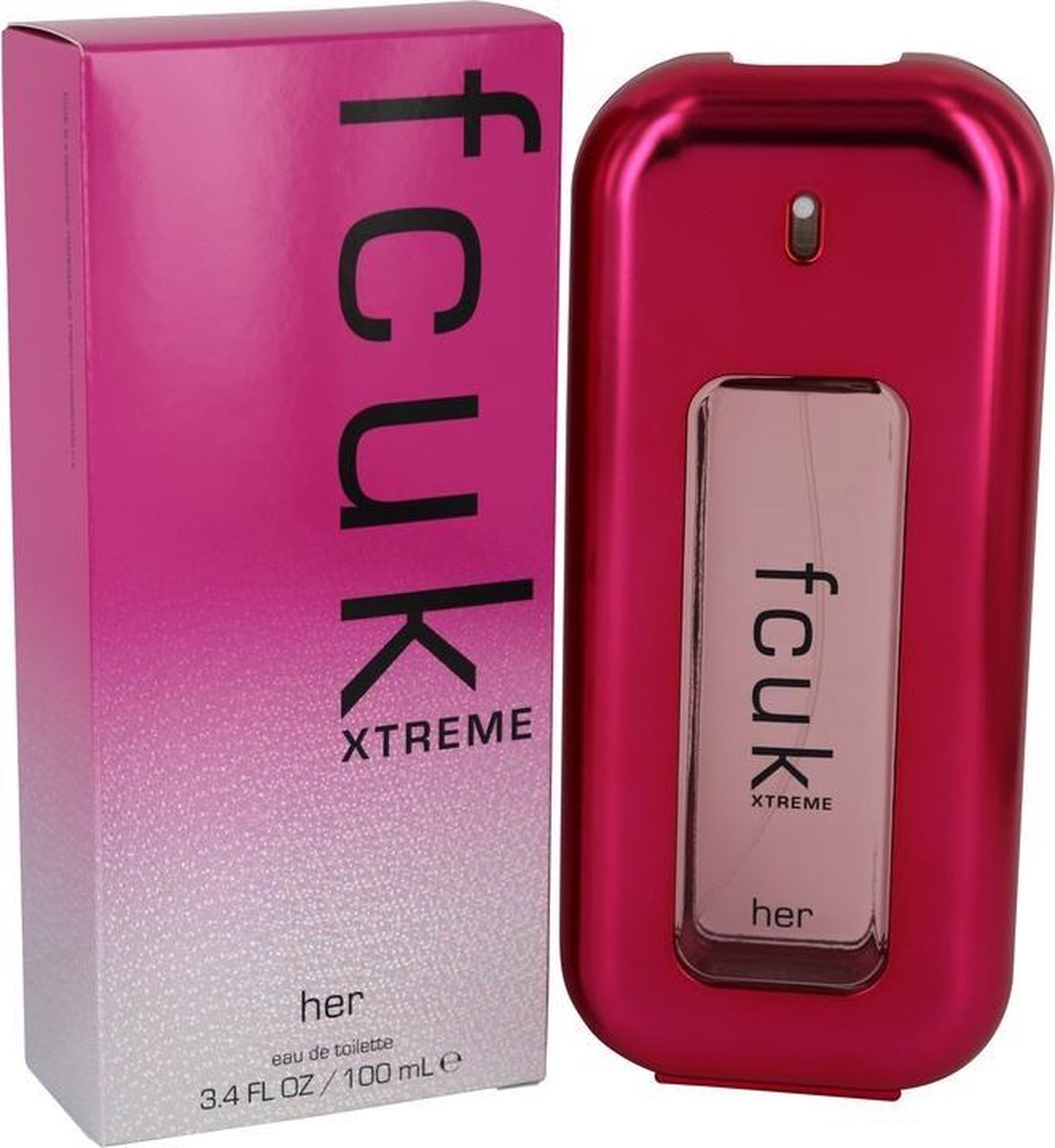 FCUK Extreme Eau De Toilette 100ml Spray