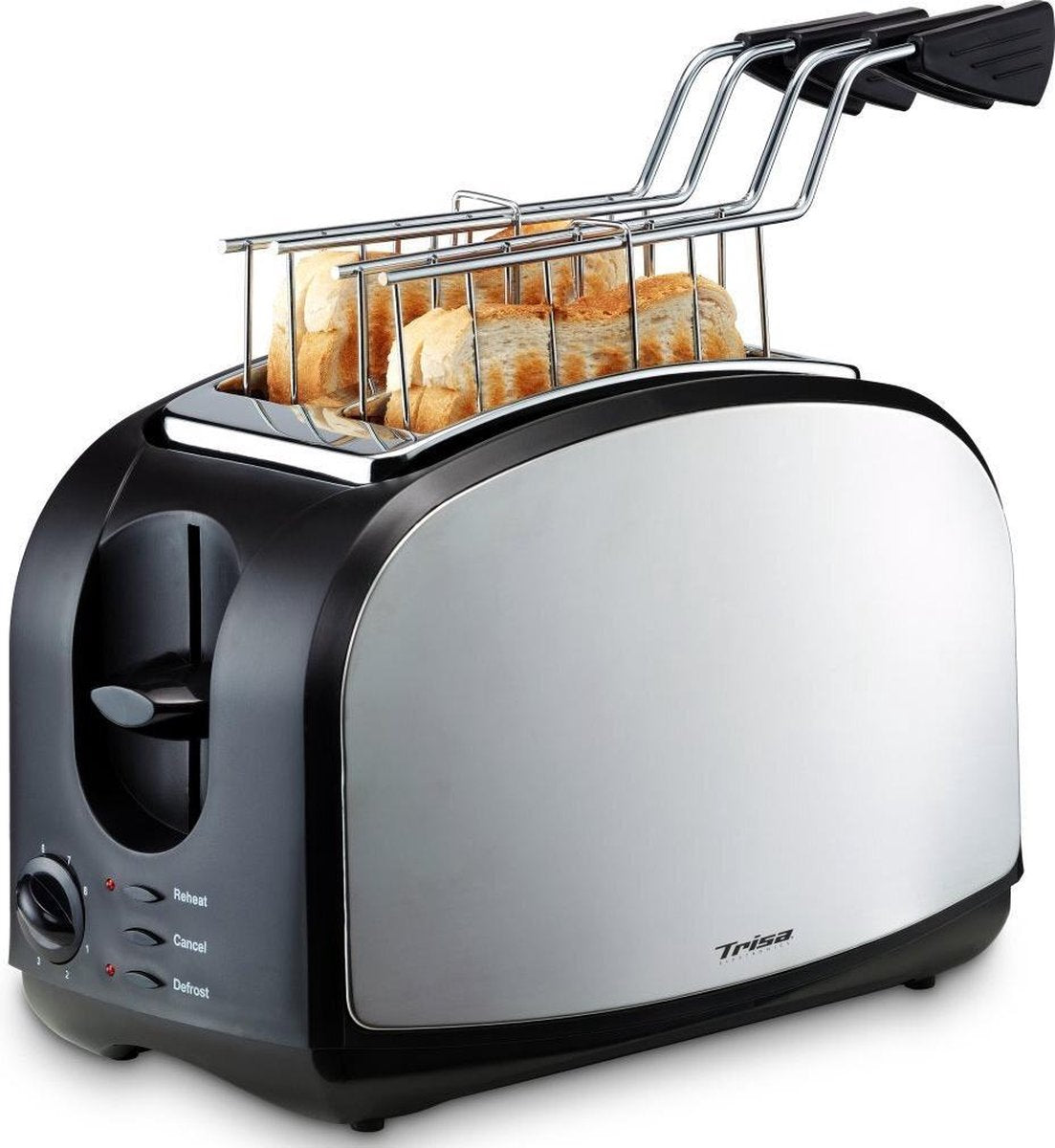 Trisa Crispy Snack Broodrooster RVS