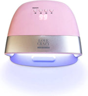 LoveCrazy 48W LED Nageldroger voor Gelnagels - UV Lamp - Gellak Lamp - Roze
