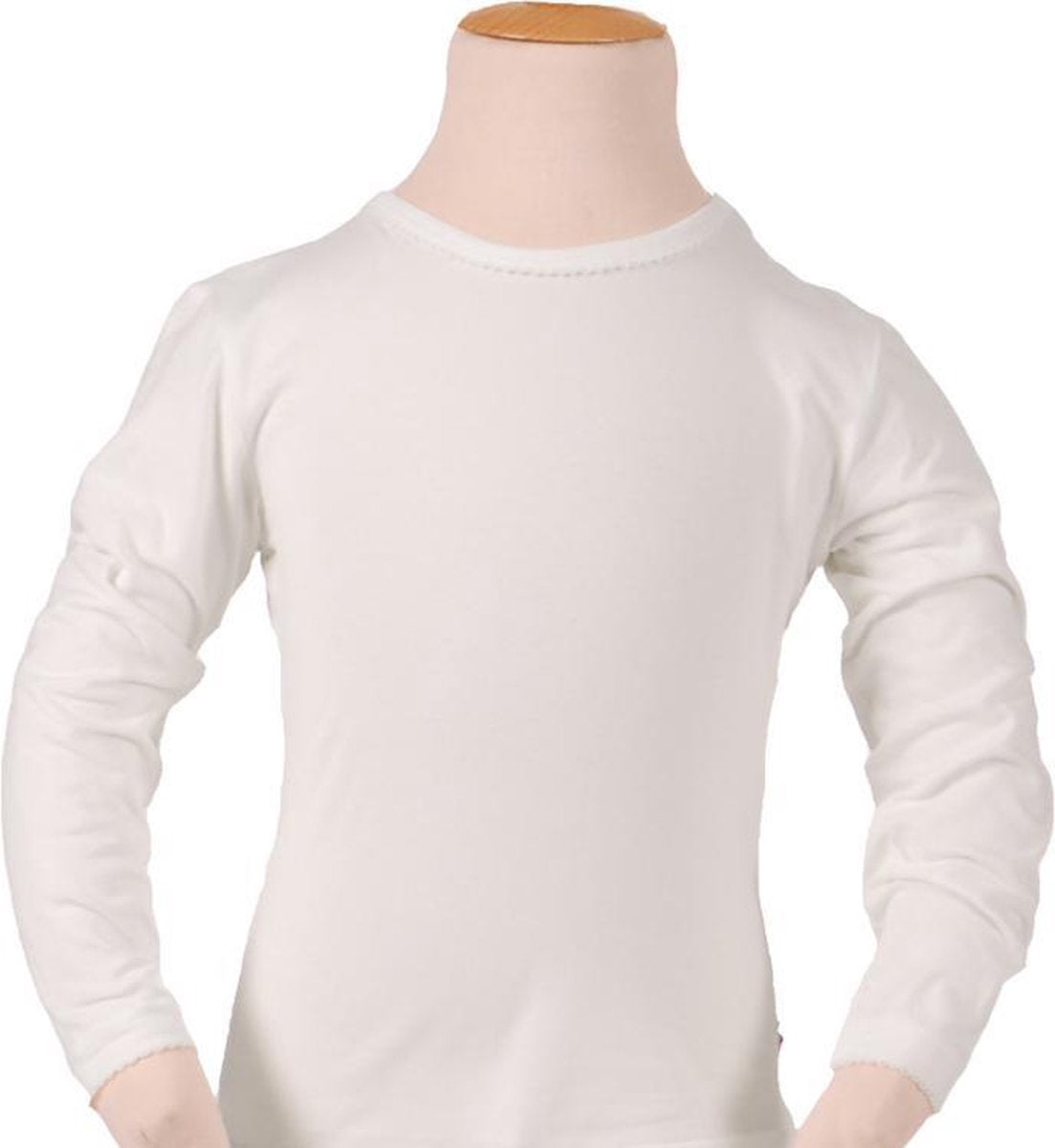 Romper met lange mouwen wit- 86