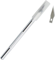 Scalpelmes metaal grip | inclusief 5 extra mesjes | penmes | Chirurgisch mesje