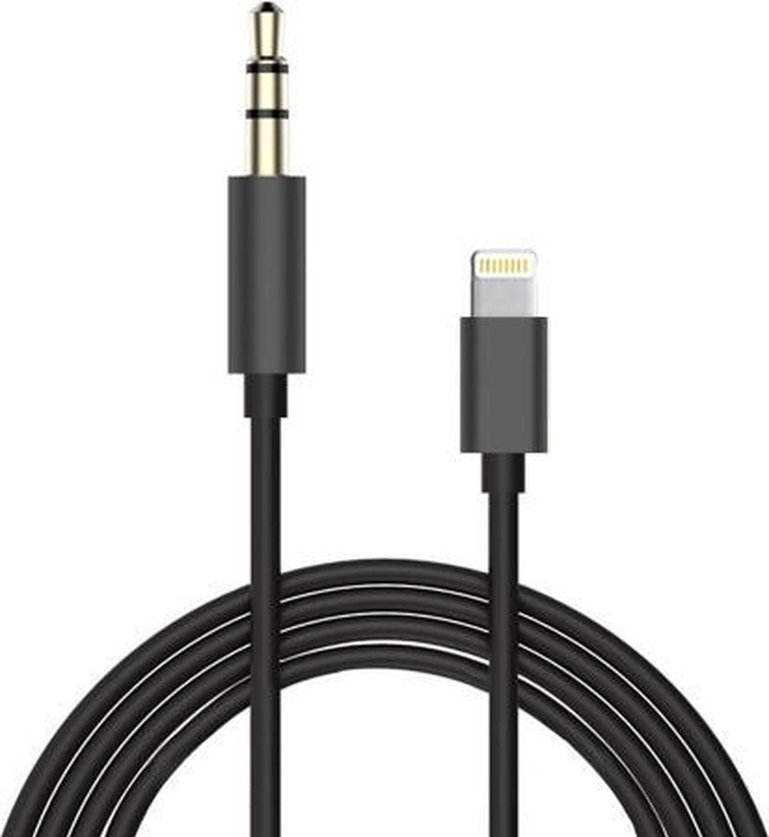 Apple iPhone Lightning Audio Kabel Lightning naar jack 3.5 mm voor muziek beluisteren en bellen voor iPhone 7/7plus/8/8plus/X/Xs/XsMax/XR/11/11Pro/11ProMax iPad Ipod