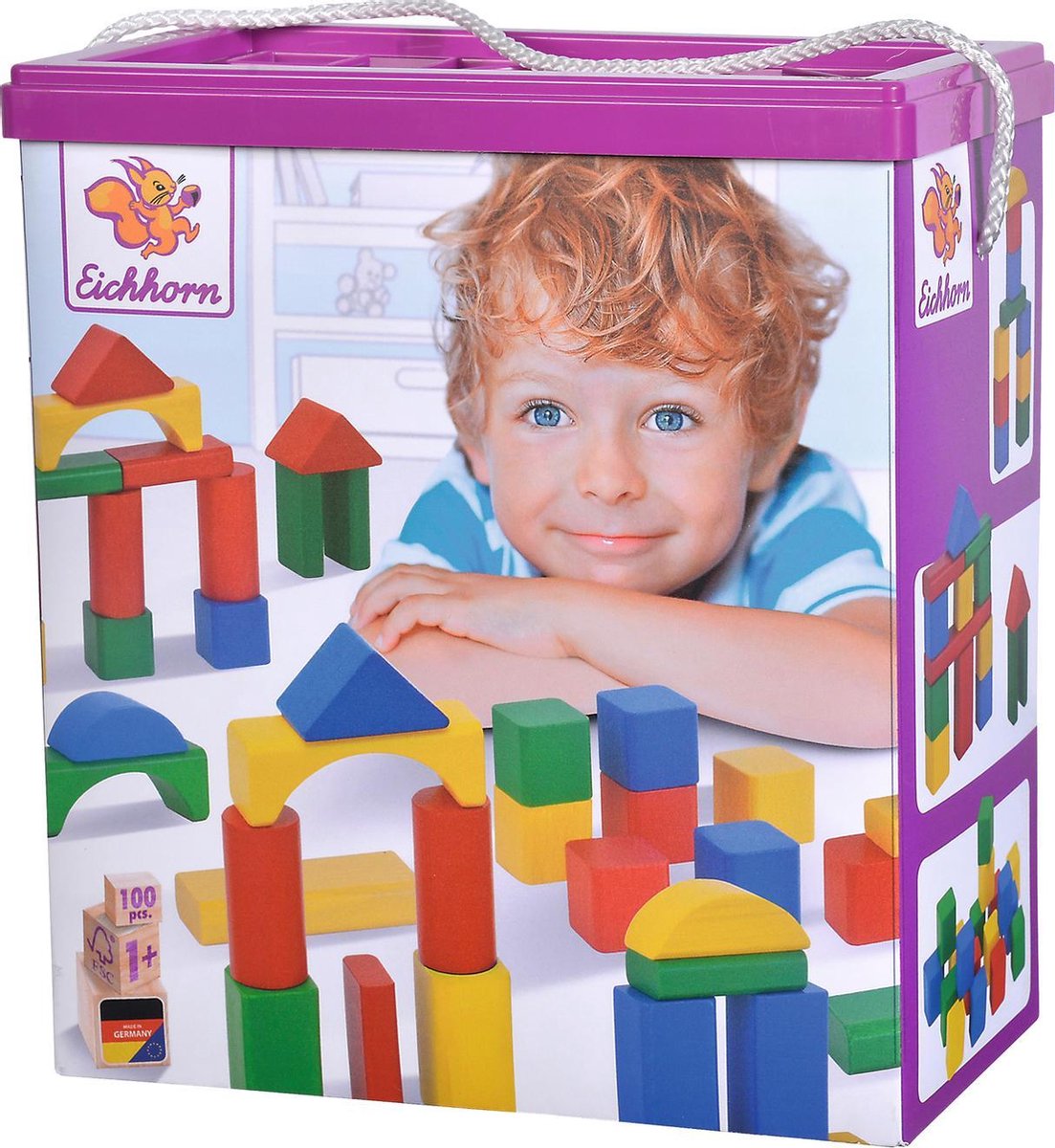 Eichhorn Houten Blokken (100-delig)