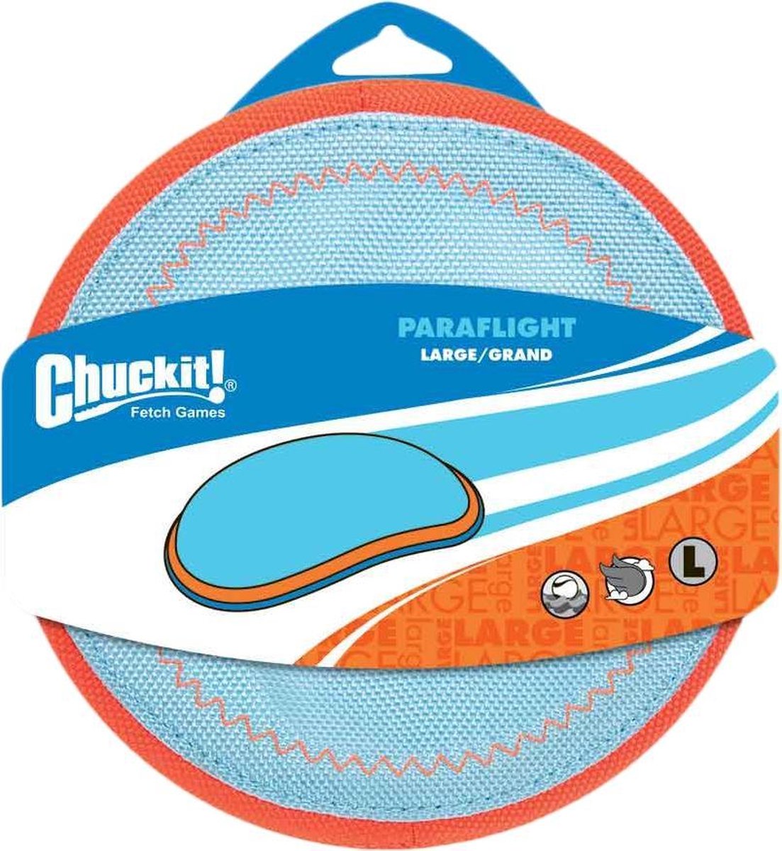 Chuckit hondenspeelgoed paraflight - L