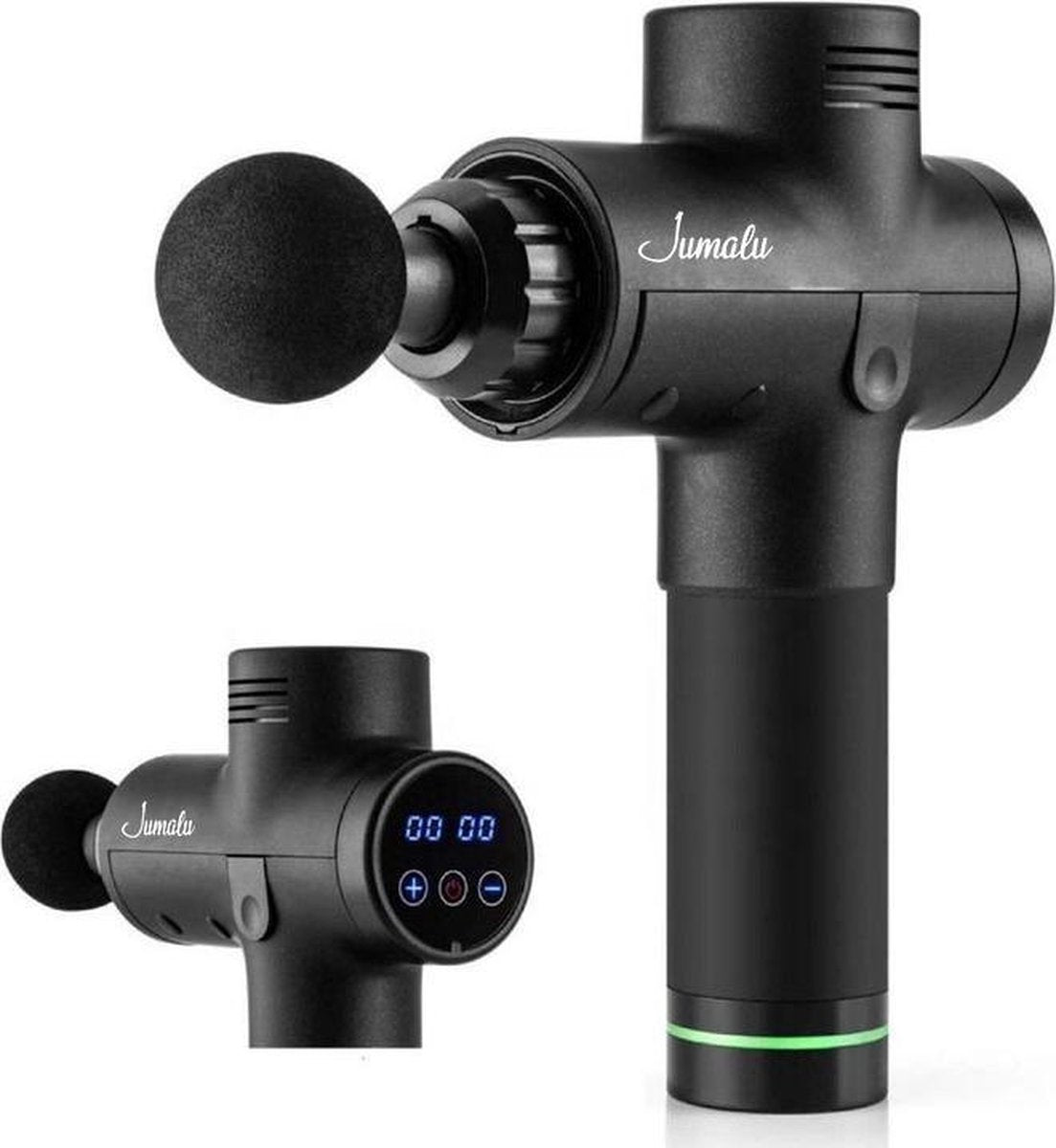 Jumalu Massage gun - Massage apparaat met 30 verschillende standen - 6 opzetstukken