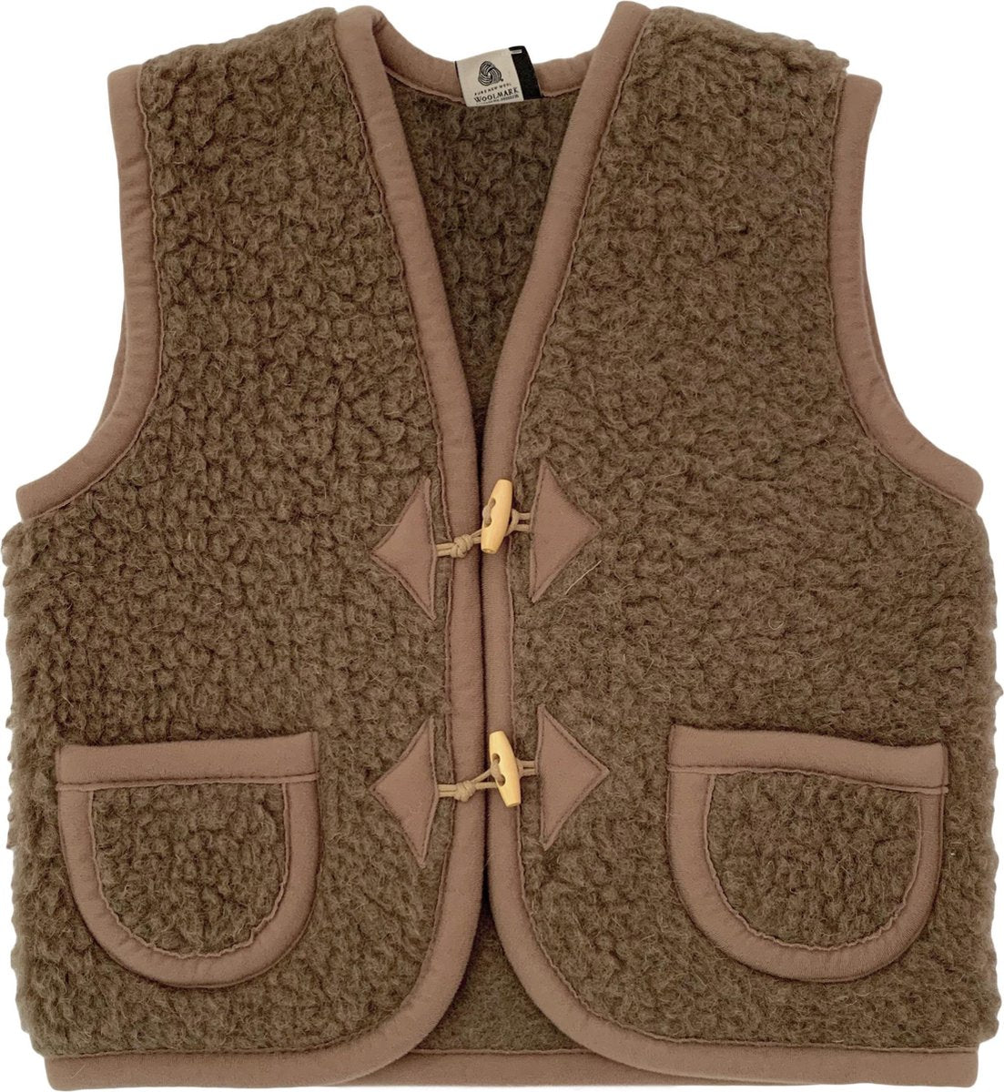 Alwero "Bodywarmer Alpen Junior" Bark - XXS