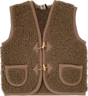 Alwero "Bodywarmer Alpen Junior" Bark - XXS