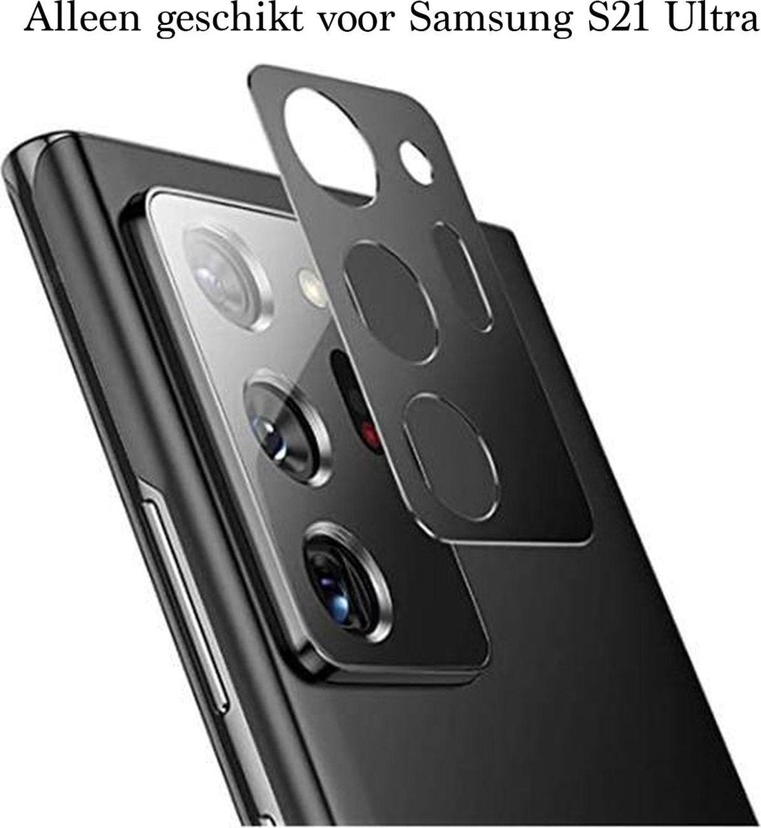 Beschermglas Samsung S21 Ultra Screenprotector - Samsung Galaxy S21 Ultra Screenprotector - Samsung S21 Ultra Screen Protector Camera - 1 stuk