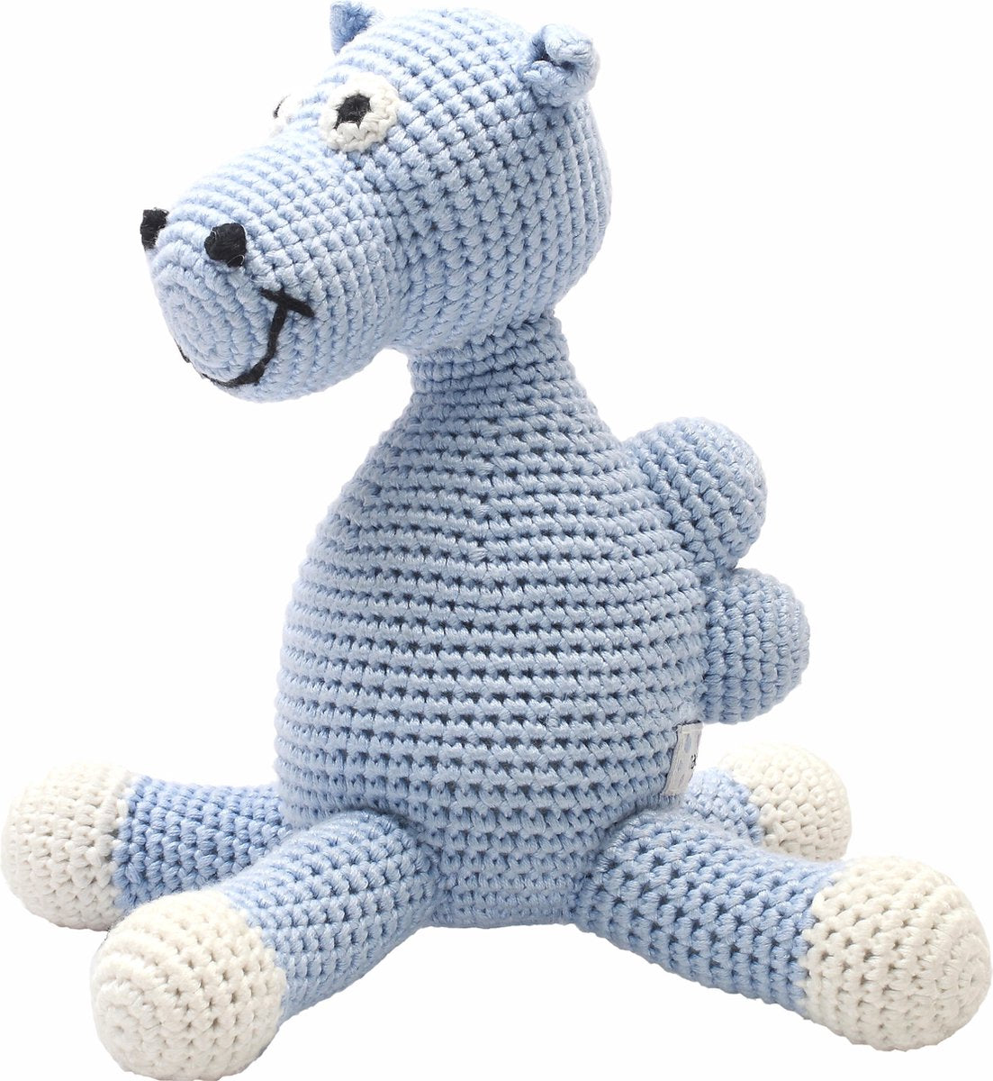 Naturezoo Knuffeldier Kameel Xl Gehaakt 40 Cm Lichtblauw