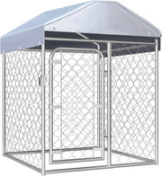 Medina Hondenkennel voor buiten met dak 100x100x125 cm