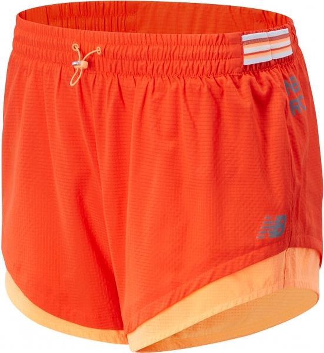 New Balance Q Speed Fuel Short Dames - oranje - maat XS