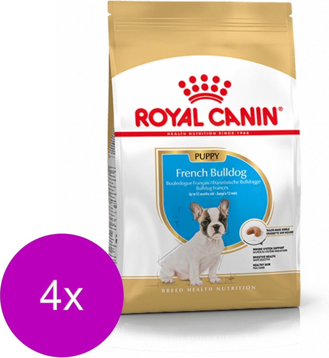 Royal Canin Bhn French Bulldog Puppy - Hondenvoer - 4 x 3 kg