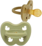 HEVEA | Duopack spenen (2 stuks) | Rond | 3-36 maanden | Hunter Green & Olive