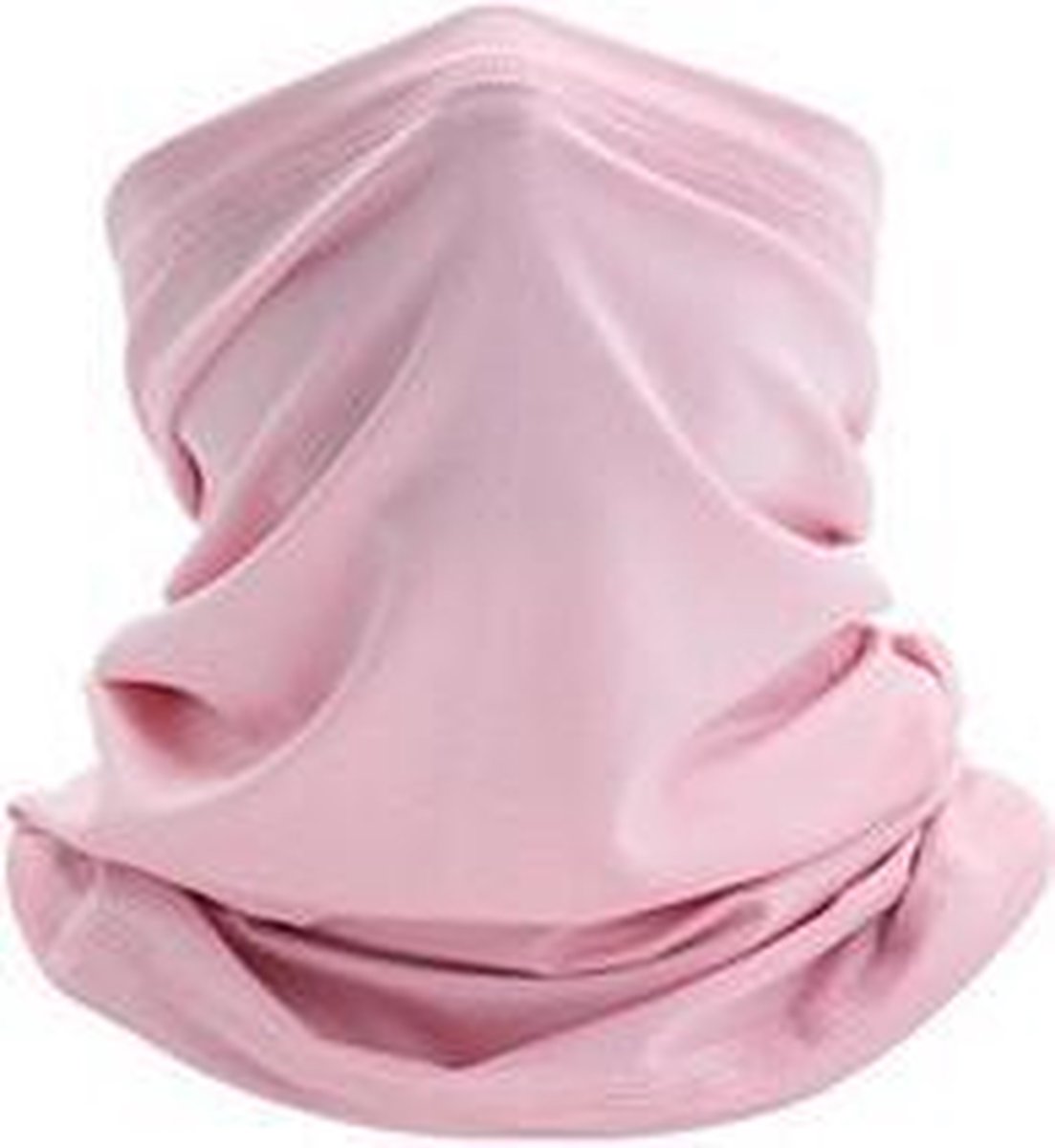 Mondbescherming Col Sjaal Bandana Hoofdband Spandex Fashion Sport UPF50 Roze