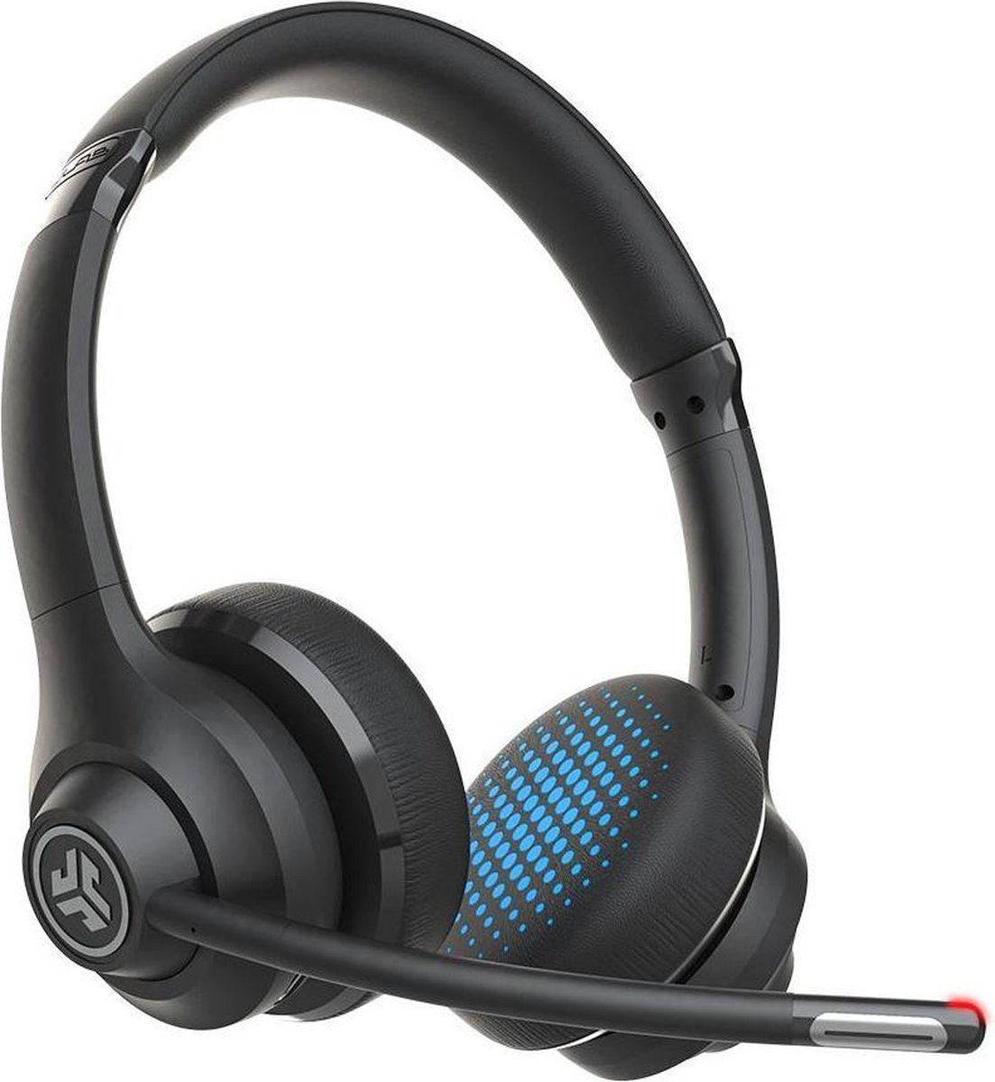 JLAB GO Work bluetooth Headset - koptelefoon bluetooth met microfoon - 45 uur batterij