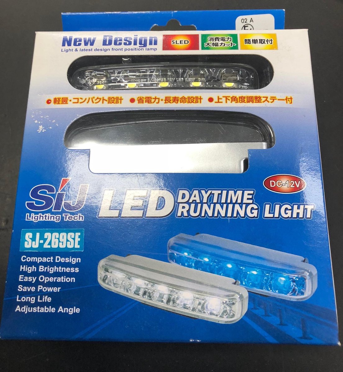 LED DAGRIJLAMPEN  (104X22MM)
