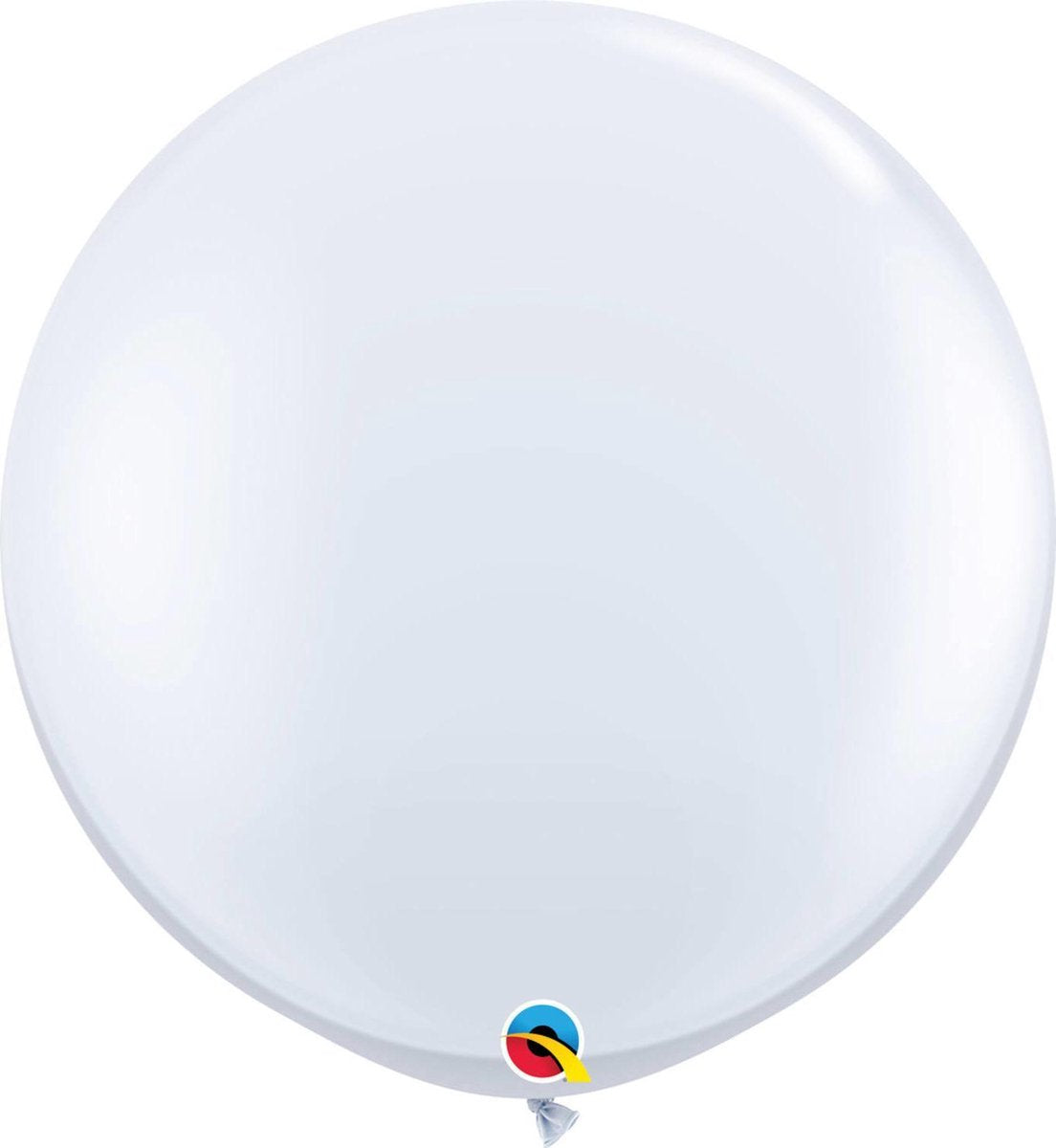Qualatex mega ballon 90 cm wit