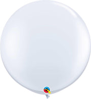 Qualatex mega ballon 90 cm wit
