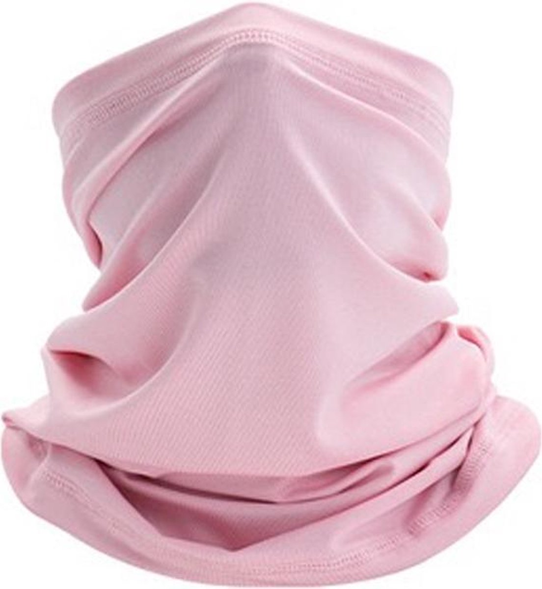 Mondbescherming Col Sjaal Bandana Hoofdband Spandex Fashion Sport UPF50 Roze