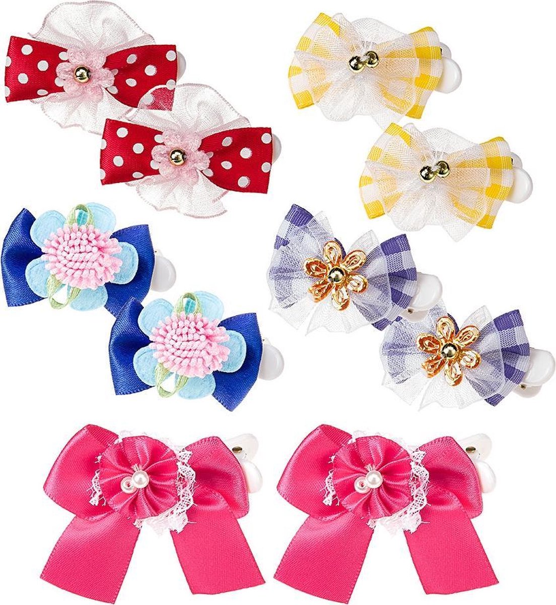 Pa 6507 epingle avec fleur (x2