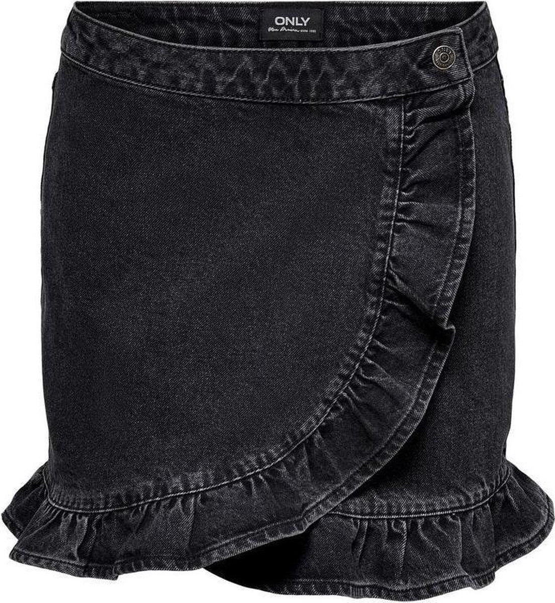 Onlluna Life Reg Frildnm Jns Skirt 15227090 Black