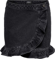Onlluna Life Reg Frildnm Jns Skirt 15227090 Black