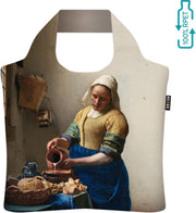 Ecozz 100% rPet Ecoshopper  Het Melkmeisje  - Johannes Vermeer