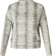 ES&SY Nanou Top - Charcoal Grey/Multi- - maat 44