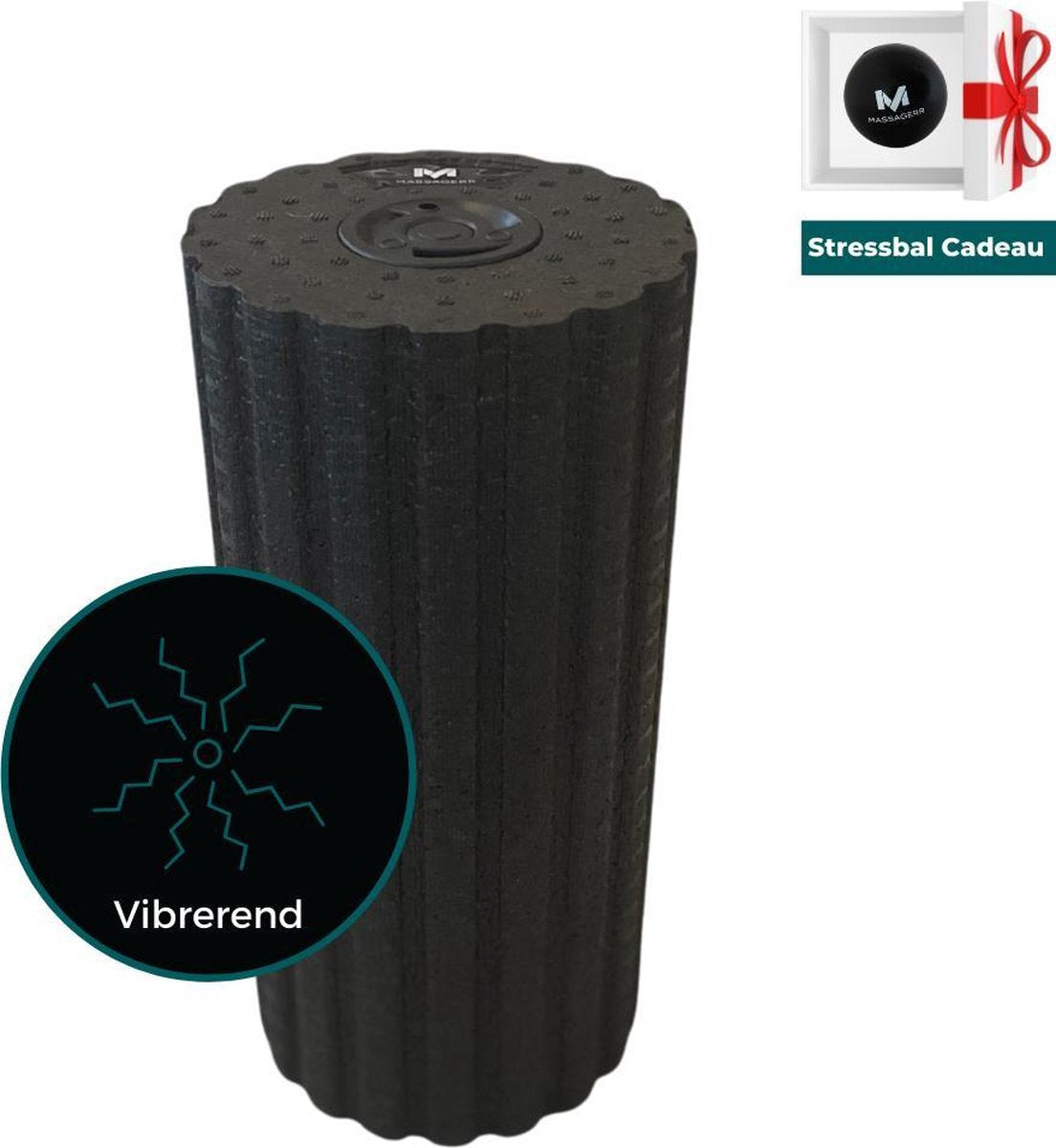 Massagerr® Vibrerende Foam Roller met 4 Tril Niveaus - Massage Roller Triggerpoint - Elektrisch