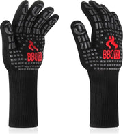 HN® Hittebestendige  barbecuehandschoenen | grillhandschoenen | met 800 °C Extreem hittebestendige antislip ovenhandschoenen | voor bakken