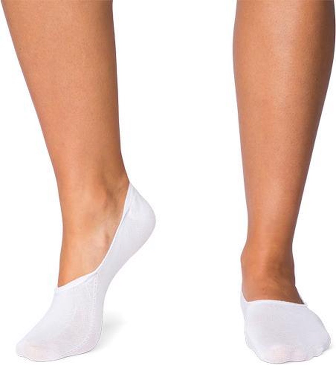 CADA 2 Paar Bamboe Sneaker sokken Dames Invisible sneakersok 36-38