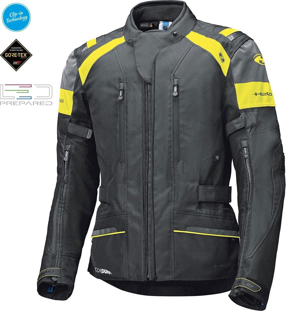 Held Tivola ST GTX Black Neon Yellow  M