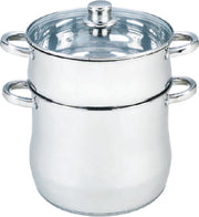 Herzberg HG-5052; Couscous Maker met roestvrij staal 12L