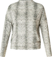 ES&SY Nanou Top - Charcoal Grey/Multi- - maat 42