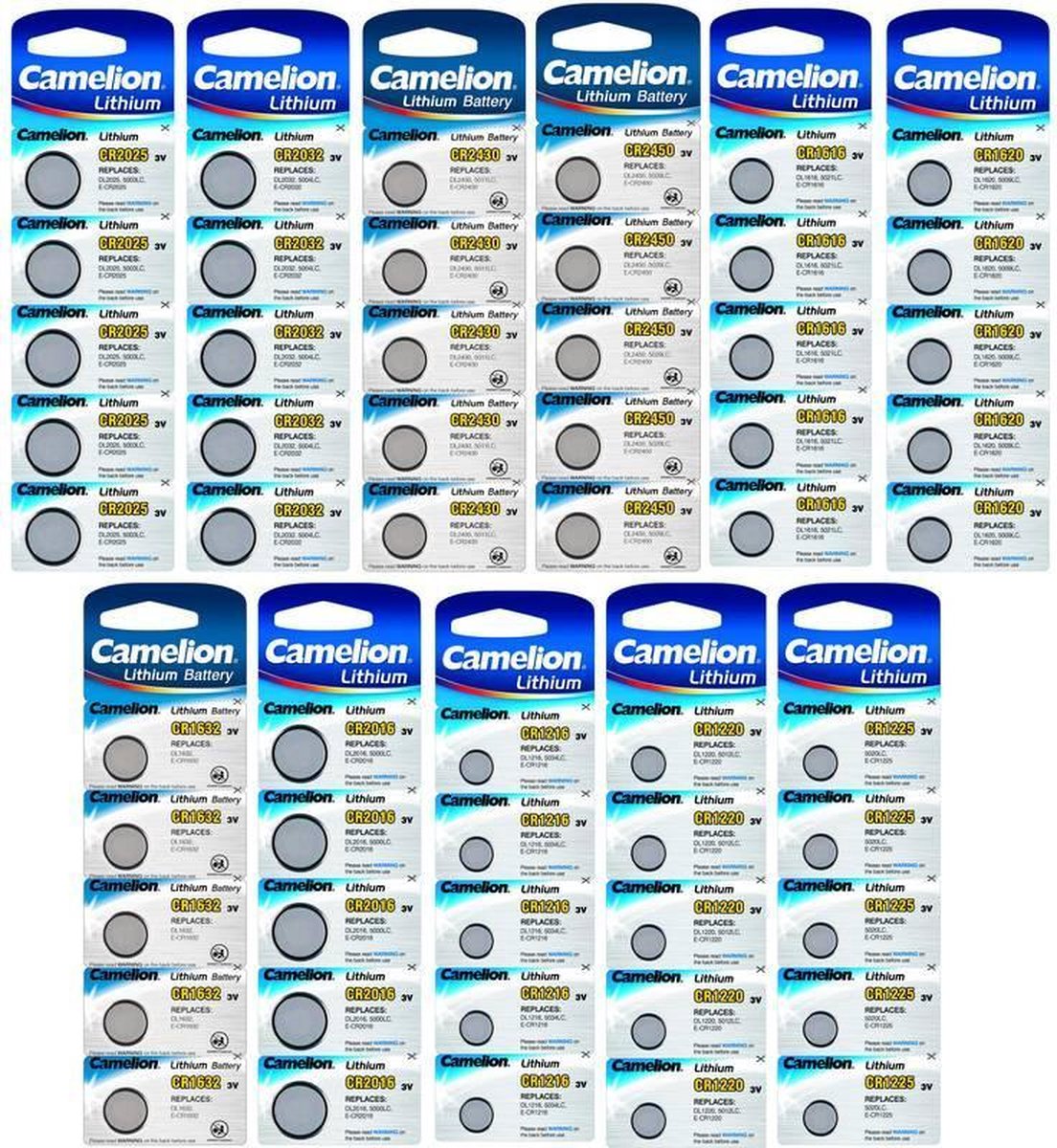 Camelion CR2032 3V Lithium knoopcellen - 5 stuks