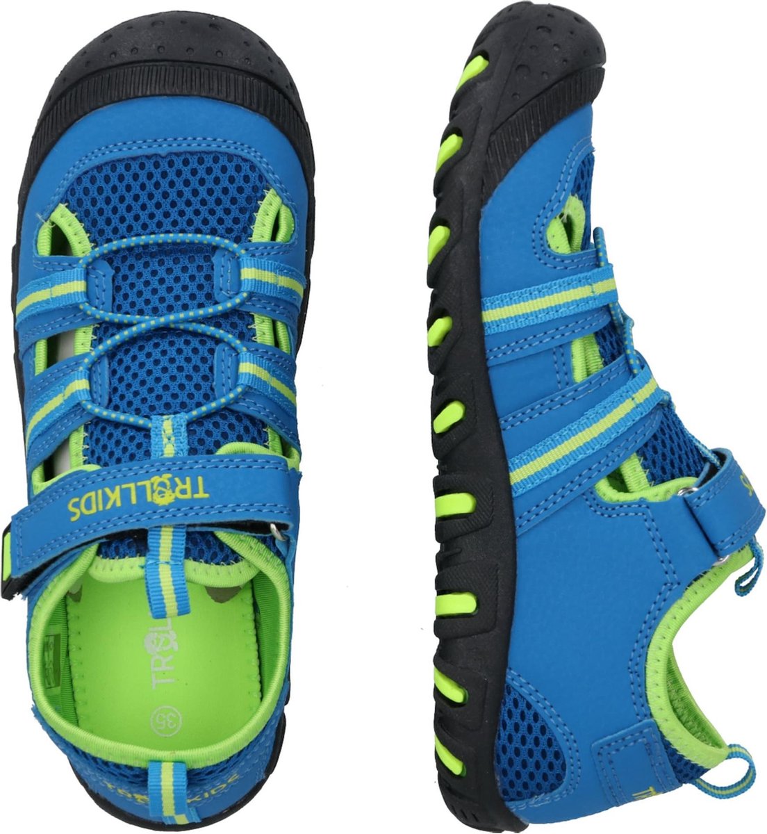 Trollkids sandalen sandefjord sandal Limoen-26