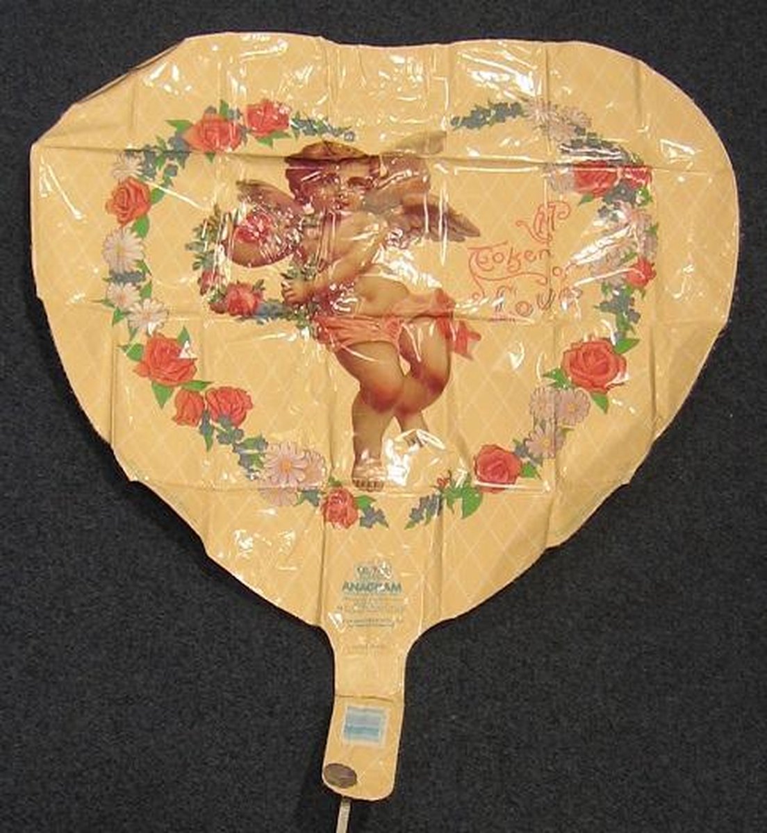 folieballon - Token of Love - hartvormig