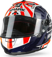 Shark Race-R Pro Zarco 2019 Blauw Wit Oranje Integraalhelm - Motorhelm - Maat L