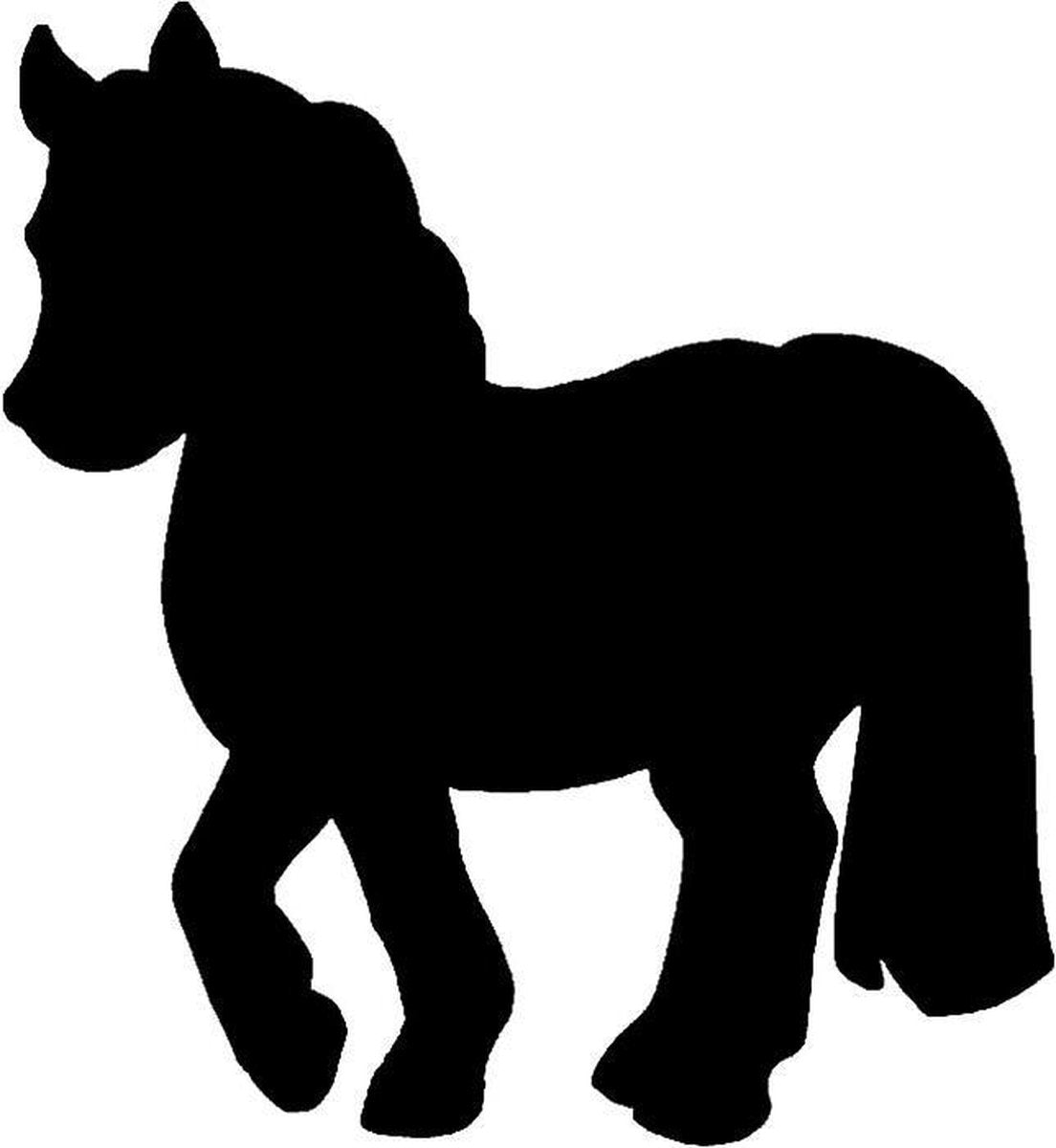 Securit Krijtbord Silhouette Paard - 30x53cm