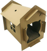 CROCI | Croci Kattenhuis Villa Karton Bruin